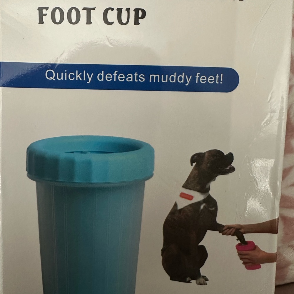 Dog Foot Cup Cleaner - Green